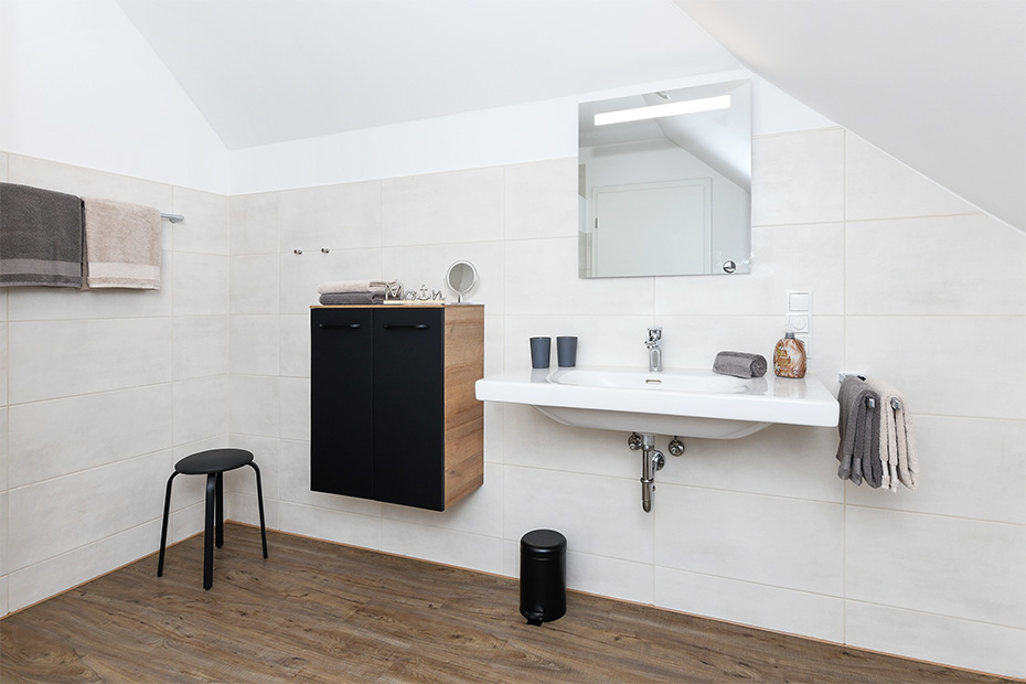 Ferienwohnung „Weitsicht“ - Badezimmer