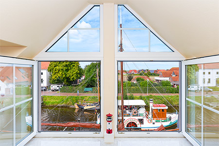 Ferienwohnung „Hafenmelodie“ - Dachstudio