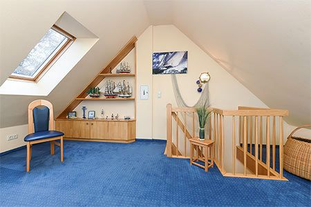 Ferienwohnung „Hafenmelodie“ - Dachstudio