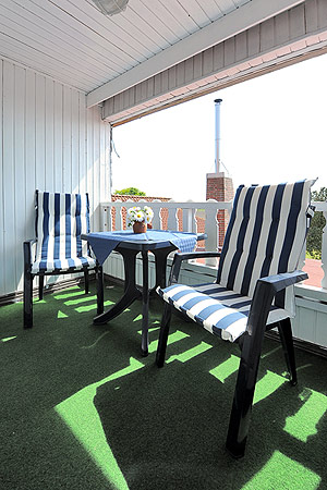 Ferienwohnung „Schau in's Land“ - Balkon