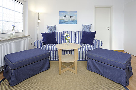 Ferienwohnung „Schau in's Land“ - Wohnzimmer