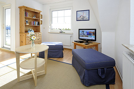 Ferienwohnung „Schau in's Land“ - Wohnzimmer