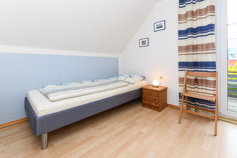 Ferienhaus „Dohlennest“ - Schlafzimmer 2/Kinderzimmer