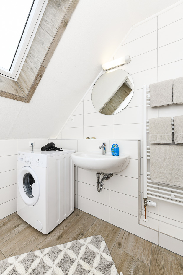 Ferienwohnung „Haus Seemöwe“ - Badezimmer