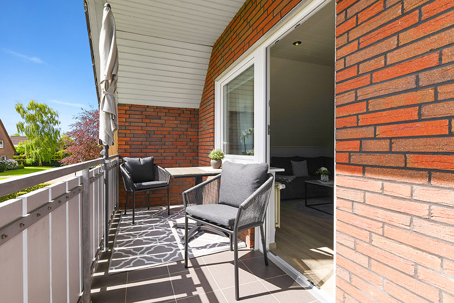 Ferienwohnung „Harms“ - Balkon