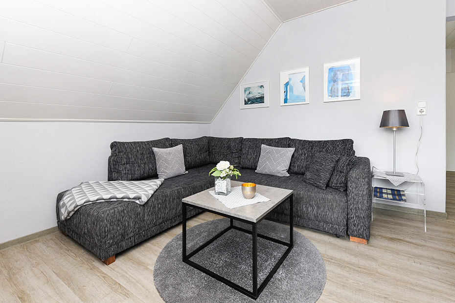 Ferienwohnung „Harms“ - Wohnzimmer