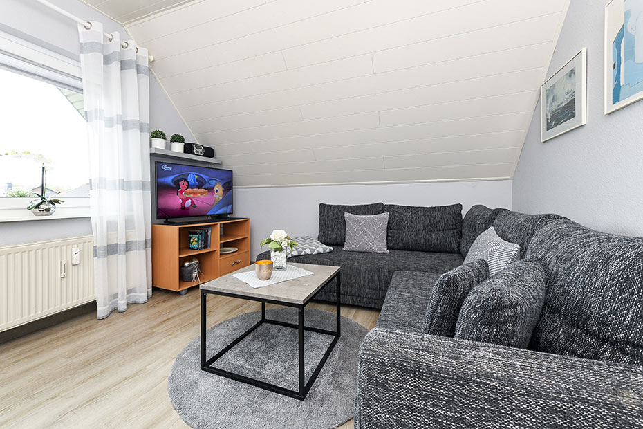 Ferienwohnung „Harms“ - Wohnzimmer