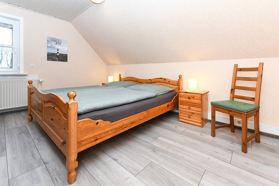 Ferienwohnung „Groden“ - Schlafzimmer