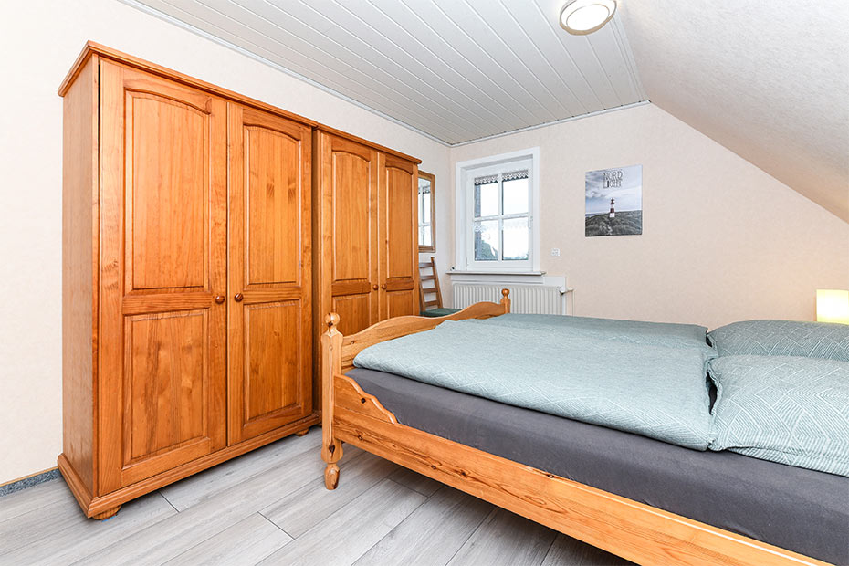 Ferienwohnung „Groden“ - Schlafzimmer