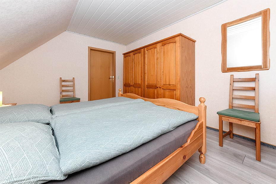 Ferienwohnung „Groden“ - Schlafzimmer