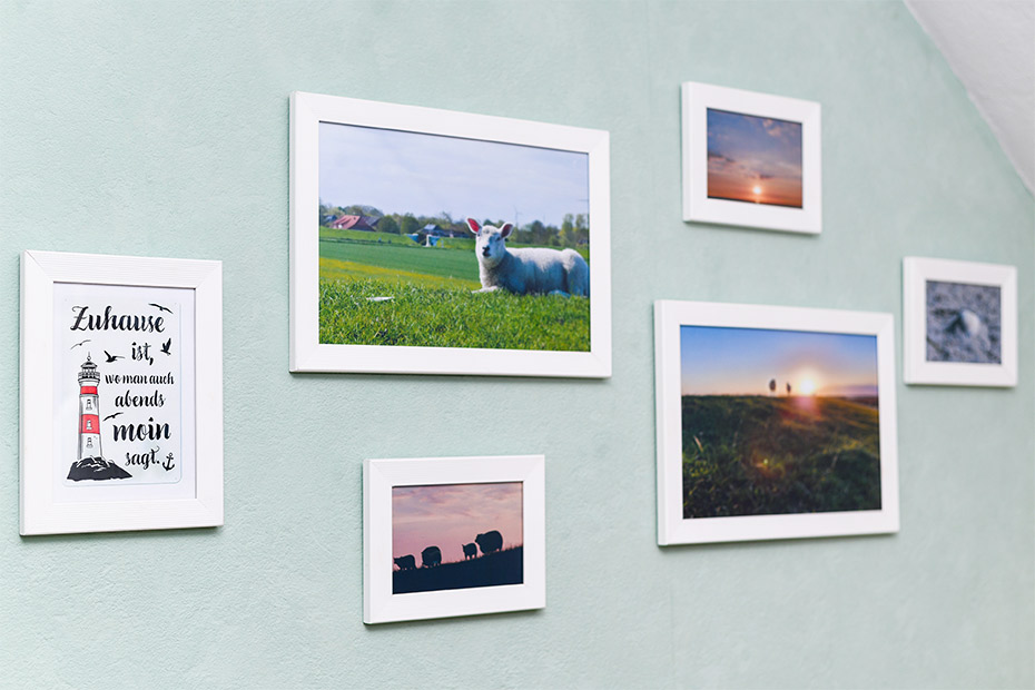 Ferienwohnung „Groden“ - Wohnzimmer