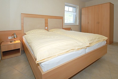 Ferienwohnung „Kegelrobbe“ - Schlafzimmer