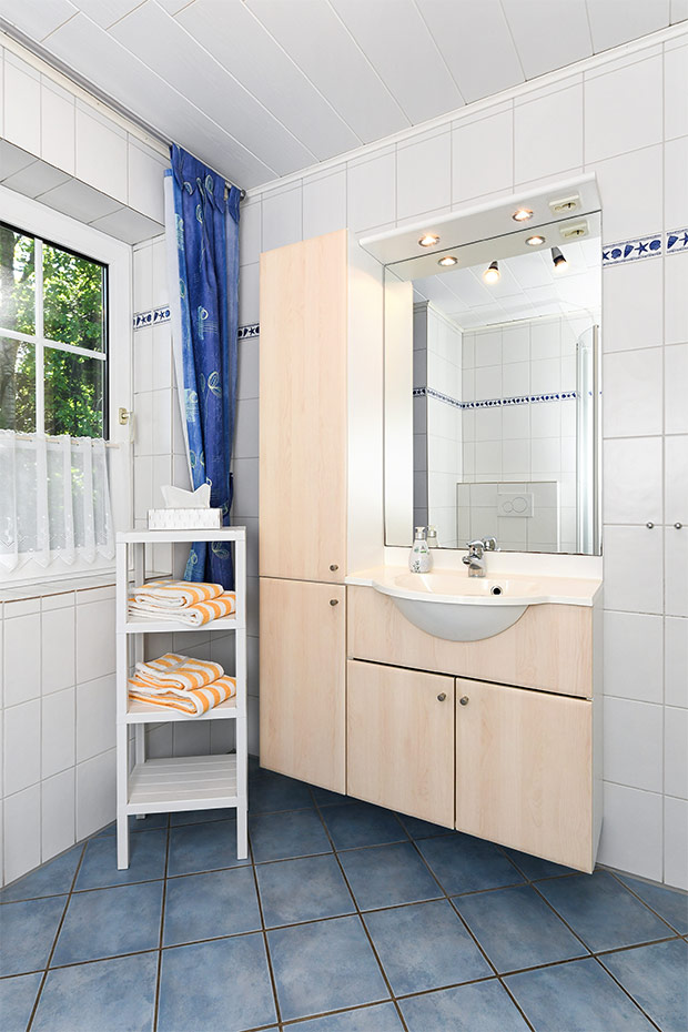 Ferienwohnung „Scholle“ - Badezimmer