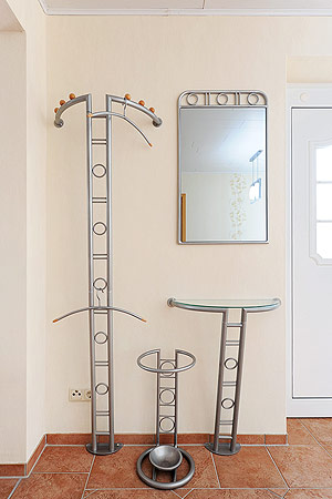 Ferienwohnung „Strandkrabbe“ - Garderobe