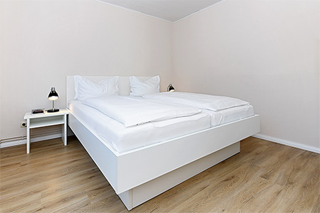 Ferienwohnung „Strandkrabbe“ - Schlafzimmer