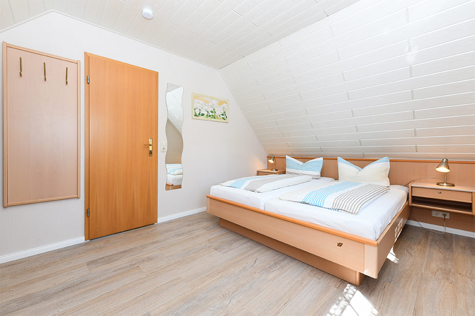 Ferienwohnung „Wattwurm“ - Schlafzimmer