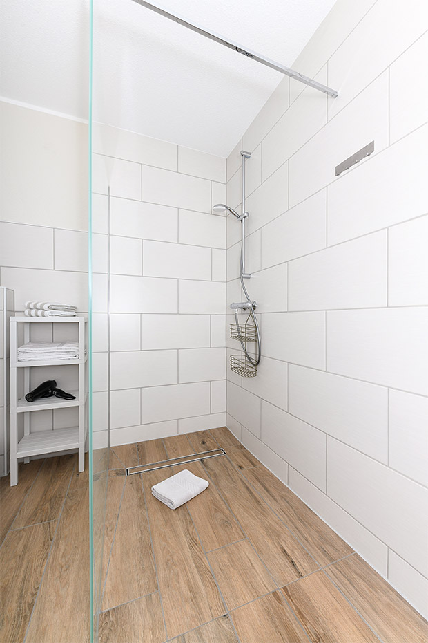 Ferienwohnung „Austernfischer“ - Badezimmer