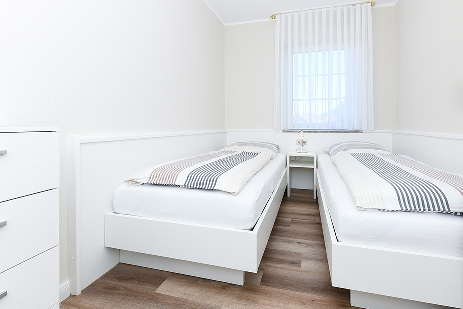 Ferienwohnung „Austernfischer“ - Schlafzimmer 2/Kinderzimmer