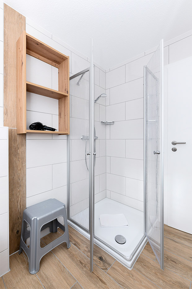 Ferienwohnung „Ringelgans“ - Badezimmer