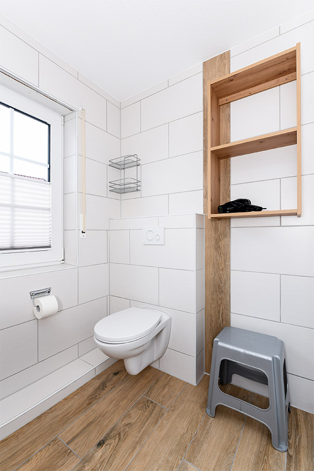 Ferienwohnung „Ringelgans“ - Badezimmer