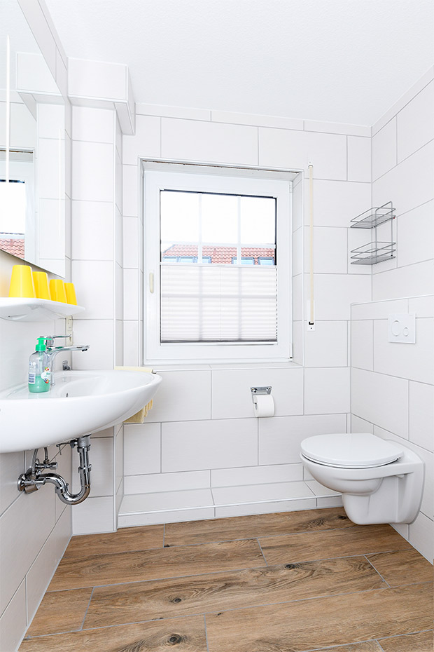 Ferienwohnung „Ringelgans“ - Badezimmer