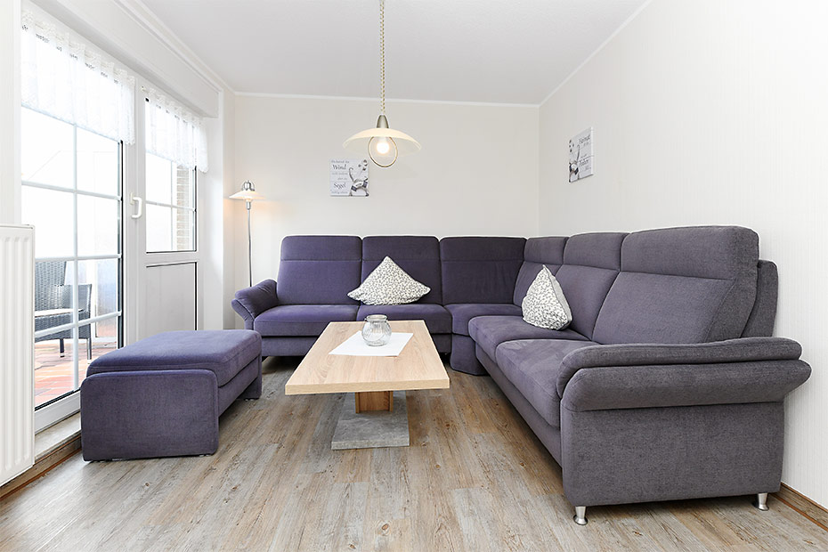 Ferienwohnung „Ringelgans“ - Wohnzimmer