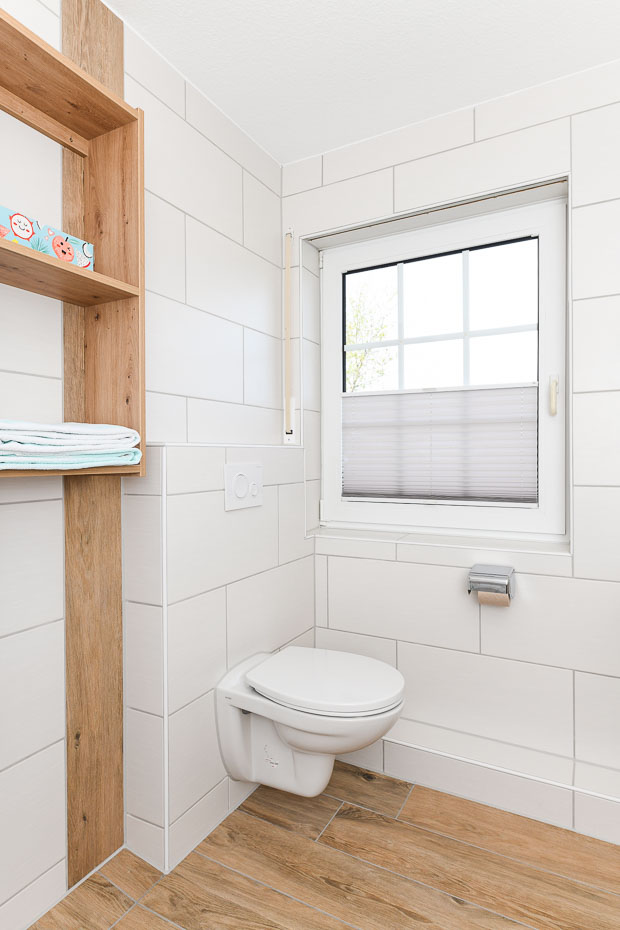 Ferienwohnung „Silbermöwe“ - Badezimmer