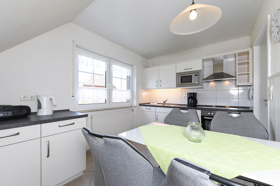 Ferienwohnung „Silbermöwe“ - Küche