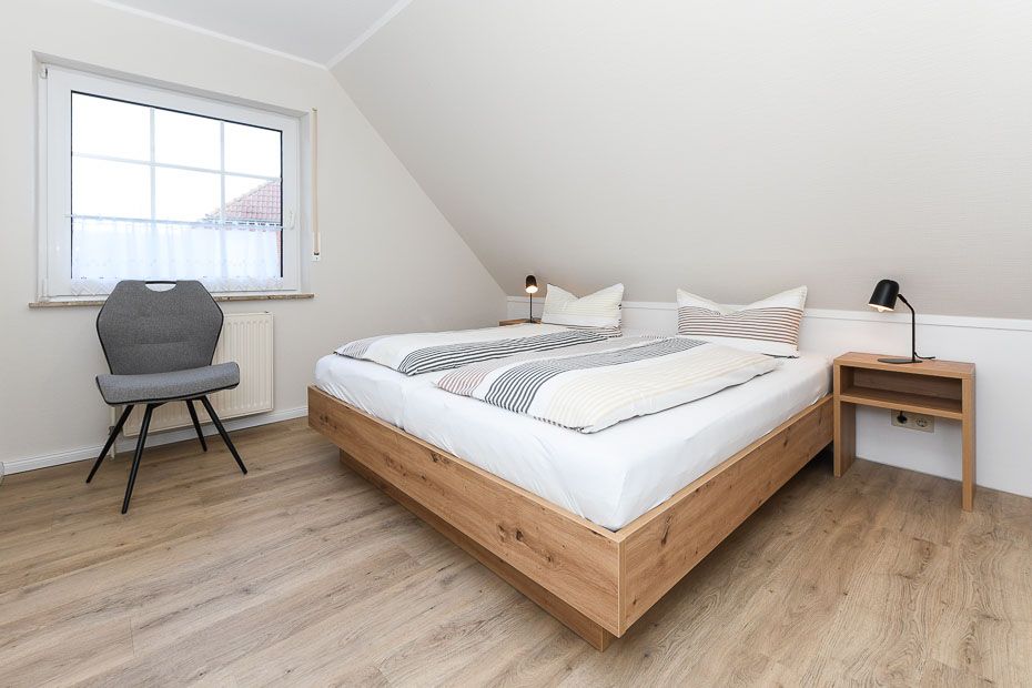 Ferienwohnung „Silbermöwe“ - Schlafzimmer 1
