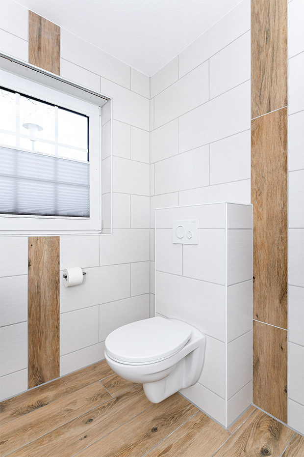 Ferienwohnung „Strandläufer“ - Badezimmer