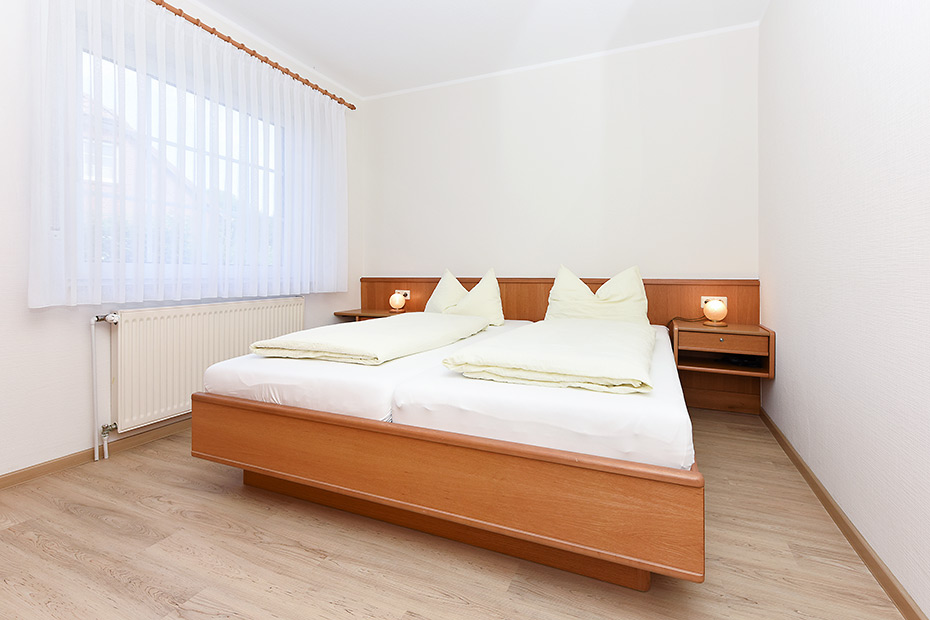 Ferienwohnung „Strandläufer“ - Schlafzimmer