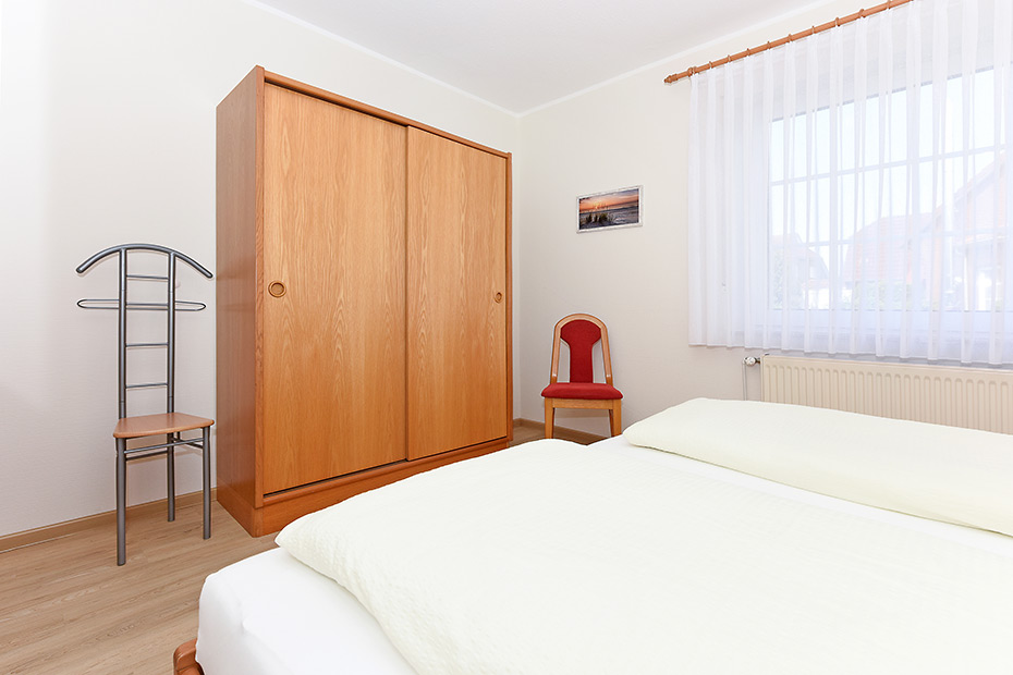 Ferienwohnung „Strandläufer“ - Schlafzimmer
