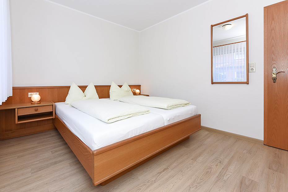 Ferienwohnung „Strandläufer“ - Schlafzimmer