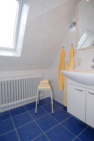 Ferienwohnung „Utkiek“ - Badezimmer