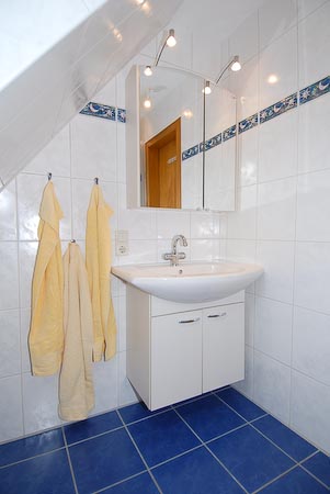 Ferienwohnung „Utkiek“ - Badezimmer