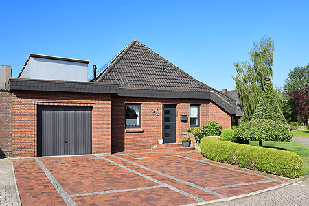 Ferienwohnung - Eingangsseite des Hauses