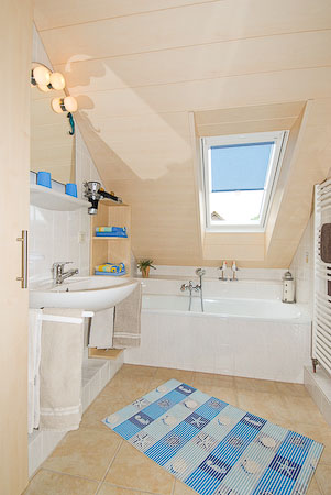 Ferienwohnung - Badezimmer
