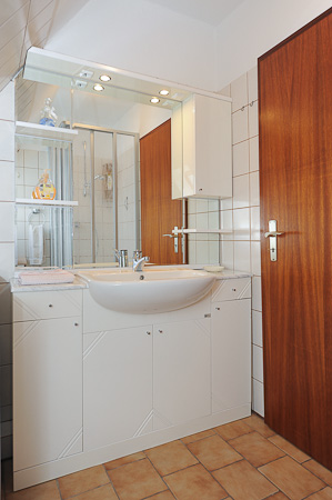 Ferienwohnung „Blanke Hans“ - Badezimmer