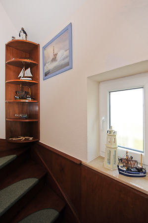 Ferienwohnung „Blanke Hans“ - Eingangstreppe