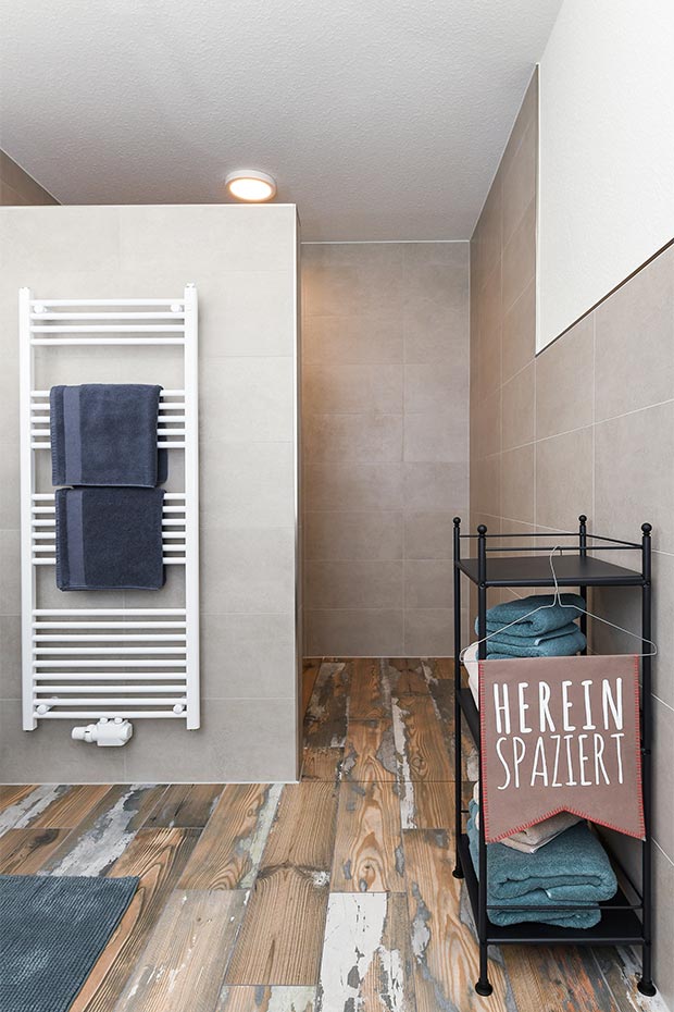 Ferienwohnung „Hühnerstall“ - Badezimmer im Erdgeschoss