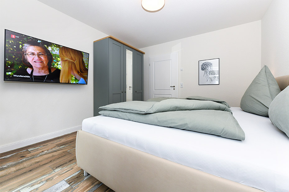 Ferienwohnung „Hühnerstall“ - Schlafzimmer 1