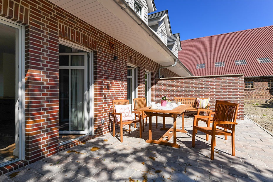 Ferienwohnung „Hühnerstall“ - Ost-Terrasse