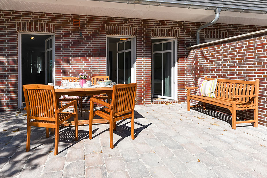 Ferienwohnung „Hühnerstall“ - Ost-Terrasse