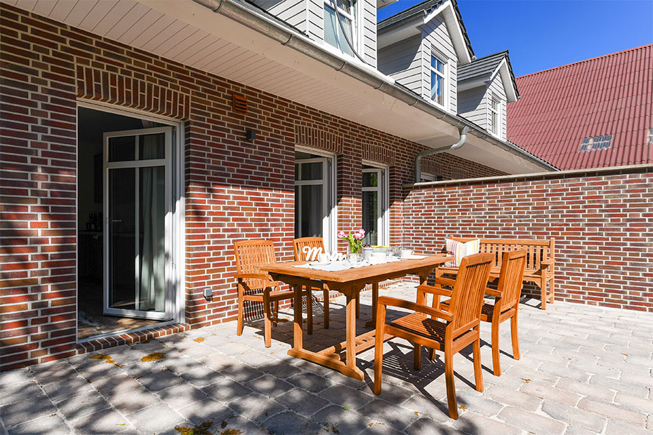 Ferienwohnung „Hühnerstall“ - Ost-Terrasse