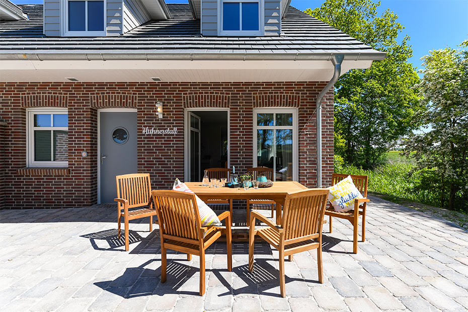 Ferienwohnung „Hühnerstall“ - West-Terrasse
