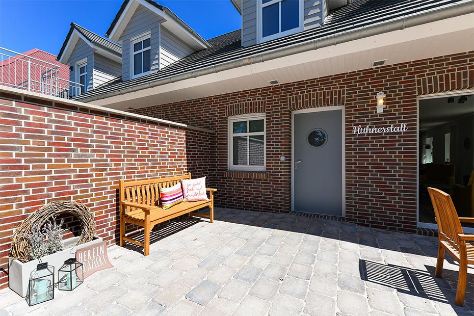 Ferienwohnung „Hühnerstall“ - West-Terrasse