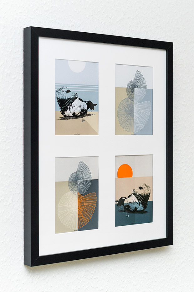 Ferienwohnung „Hühnerstall“ - Wohnzimmer mit Essplatz und integrierter Küche