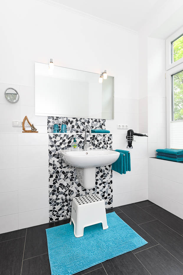 Ferienwohnung „Süd“ - Badezimmer