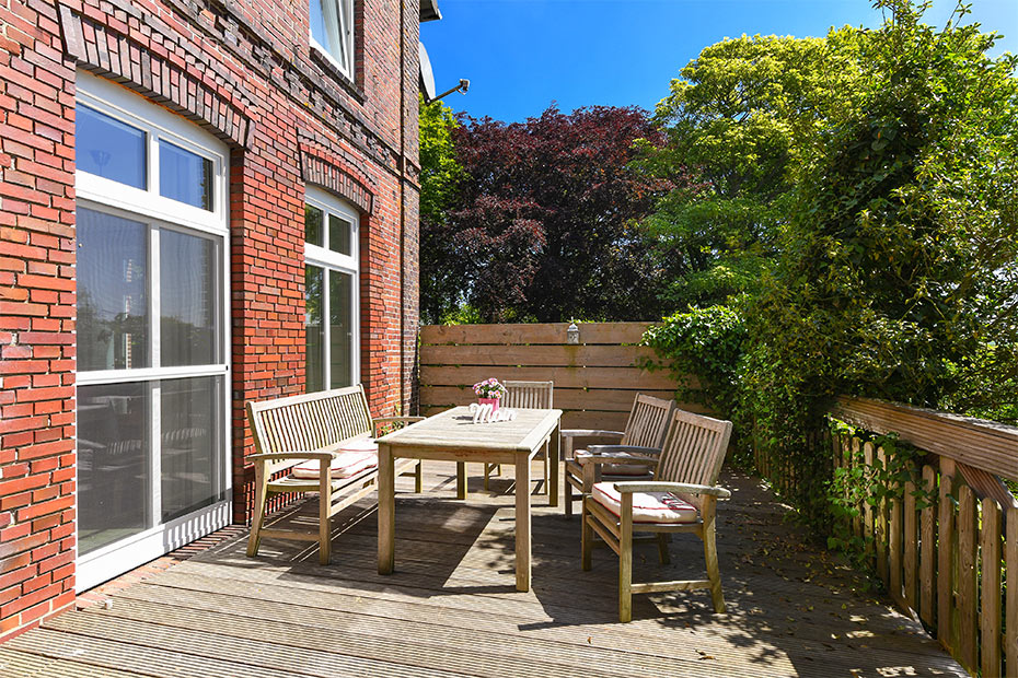 Ferienwohnung „Süd“ - Terrasse