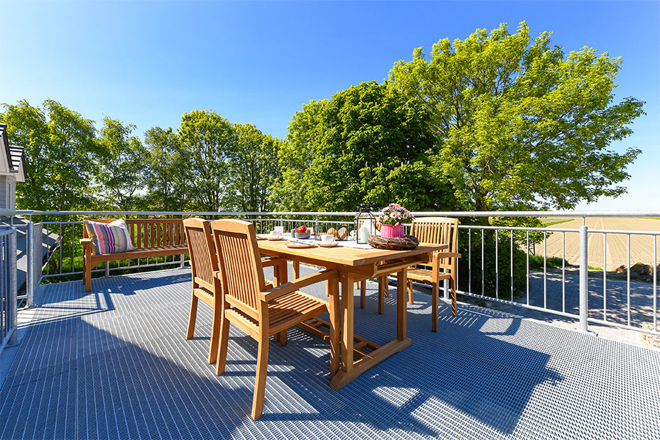 Ferienwohnung „Taubenschlag“ - Balkon